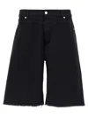 44 Label Group Black Pappas Shorts In Black