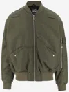44 Label Group Nylon Bomber Jacket With Logo