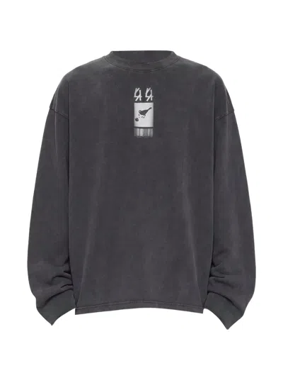 44 Label Group Afterimage Graphic-print T-shirt In Gray