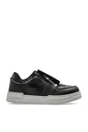 44 Label Group Polyester Sneakers In Black