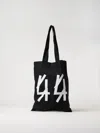 44 Label Group Tote In Black Cotton In Ink