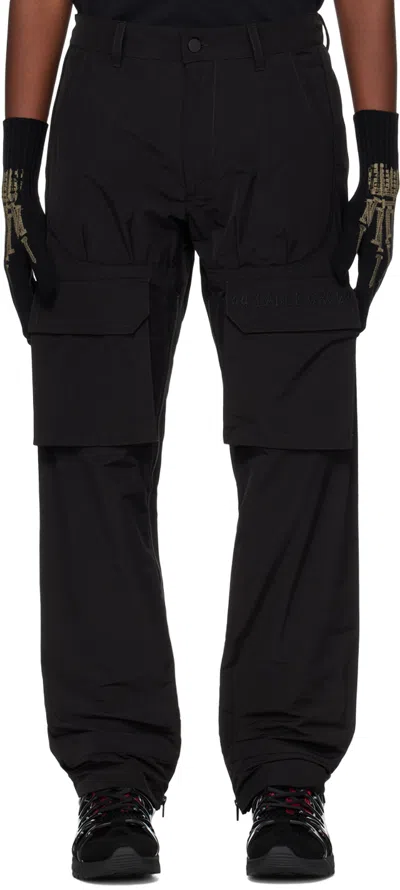 44 Label Group Black 44 Decal Cargo Pants In 099 Black