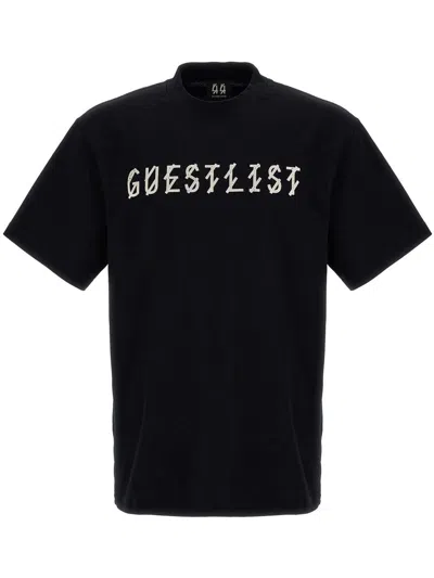 44 Label Group Black Crew Neck Graphic T-shirt