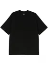 44 Label Group Logo-print Cotton T-shirt In Black