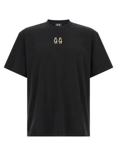 44 Label Group Black Crew Neck T-shirt