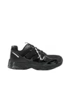 44 Label Group Black Dragger Sneakers In Black