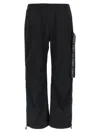 44 Label Group Id Drawsting Pants In Black
