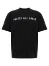 44 Label Group T-shirt In Black