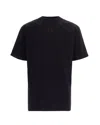 44 Label Group Patched Solid Risk T-shirt In Black