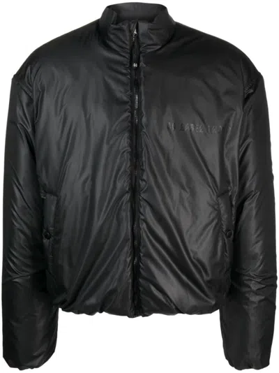 44 LABEL GROUP BLACK LOGO JACKET