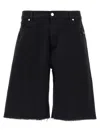 44 Label Group Black Pappas Shorts In Black