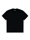 44 Label Group Classic Logo-embroidered Cotton T-shirt In Black