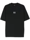 44 Label Group Centipede Graphic Black T-shirt With Iconic Logo In Black
