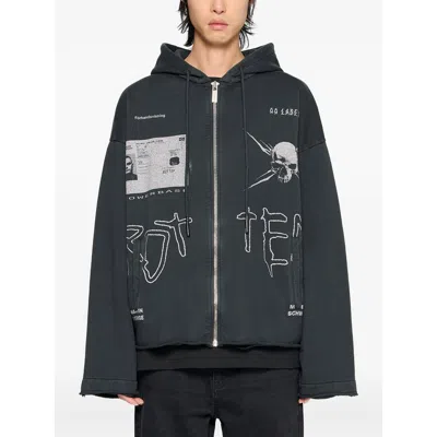 44 LABEL GROUP 44 LABEL GROUP BLACK SWEATERS & KNITWEAR MEN