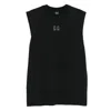 44 Label Group Logo-print Sleeveless Vest In Black