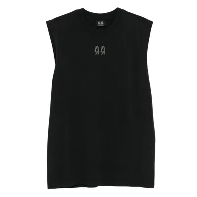 44 LABEL GROUP 44 LABEL GROUP BLACK T-SHIRTS & VESTS - VESTS & TANKS MEN