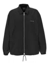 44 Label Group Tour Coach Jacket In Black