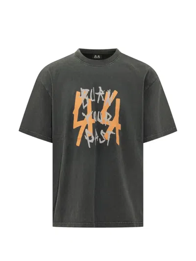 44 Label Group Byp 2.0 Graphic-print T-shirt In Gray