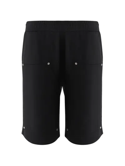 44 Label Group Casual Studded-pocket Cotton Shorts In Black