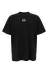 44 Label Group Centipede Printed Crew-neck T-shirt In Black