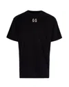 44 Label Group Centipede-print Cotton T-shirt In Black