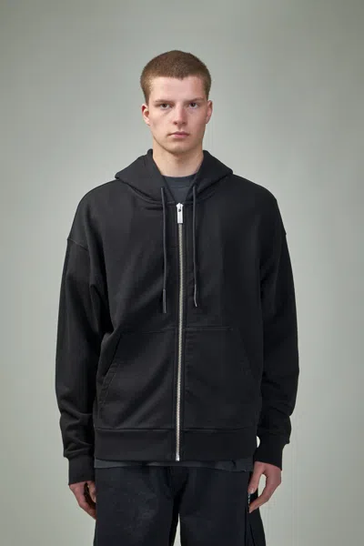 44 Label Group Classic Zip Hoodie In Black