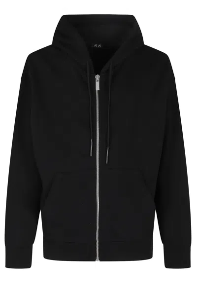 44 Label Group Classic Zip Hoodie In Black