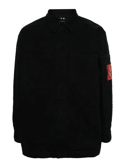 44 Label Group Coat In Black