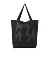 44 Label Group Concrete Tote Bag In Black