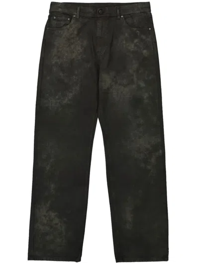 44 Label Group Corrosive 5p Mid Canvas Trousers In Black