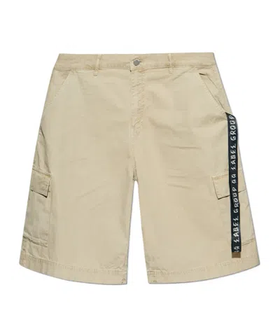 44 LABEL GROUP COTTON BERMUDA SHORTS