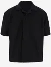 44 Label Group Cotton Denim Short Sleeve Shirt