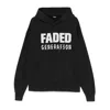 44 Label Group Faded Gen Cotton Hoodie With Drawstring Hood