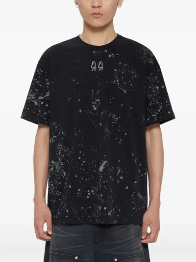 44 Label Group Cotton T-shirt In Black