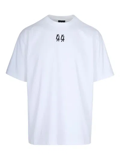 44 Label Group Cotton T-shirt In White