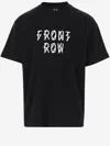 44 Label Group Front Row Cotton T-shirt In Black