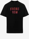 44 Label Group Cotton T-shirt With Logo Print In Black