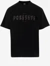 44 Label Group Cotton T-shirt With Print In Black
