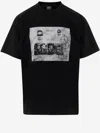 44 Label Group Cotton T-shirt With Print In Black