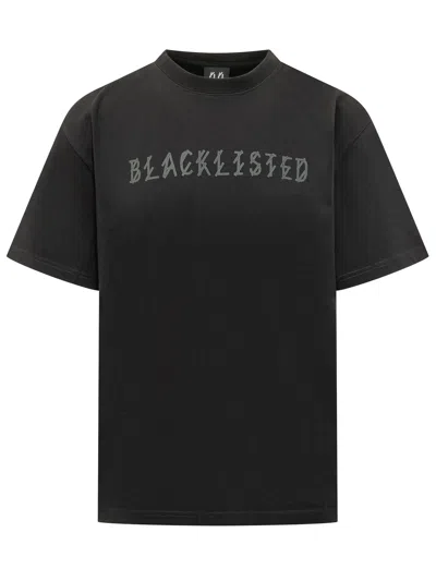44 Label Group Creative Stampaint T-shirt In Black-blacklisted Antracite