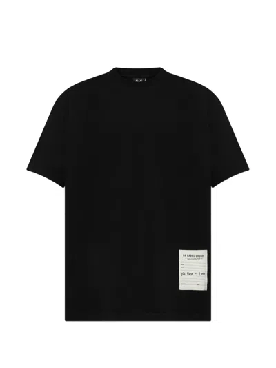 44 Label Group Crew Neck T-shirt In Black