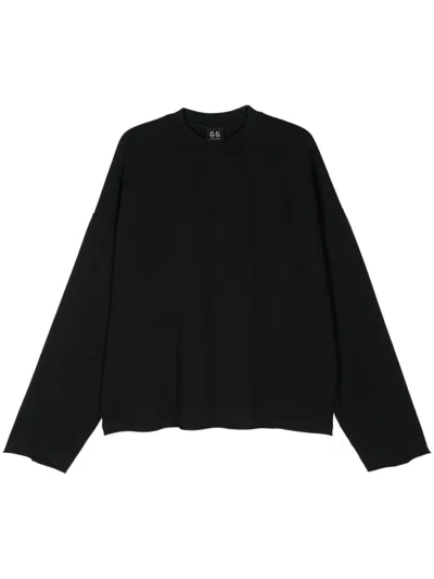 44 Label Group Darkened Sweatshirt In Black