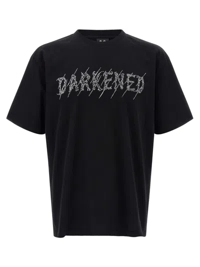 44 Label Group Darkened Type T-shirt In Black