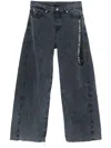 44 Label Group Desert Pappas Wide-leg-jeans In Blau