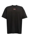 44 Label Group Drip Tee In Black