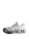 44 Label Group Dragger Distressed Sneakers In Gray