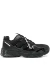 44 Label Group Black Dragger Sneakers In Black