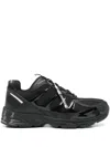 44 Label Group Black Dragger Sneakers In Black