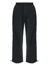 44 Label Group Drawstring Trousers In Black