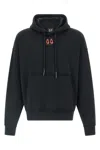44 Label Group Black Drip Hoodie Sweatshirt In Blue